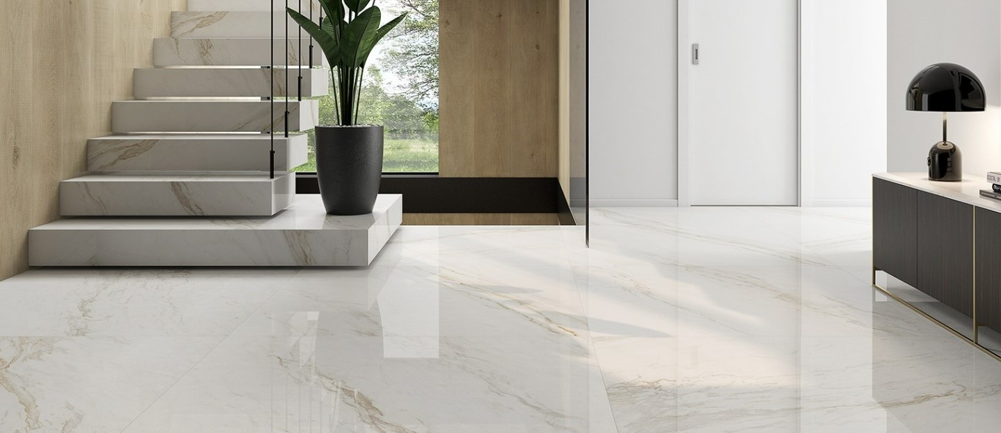 White Floor Tile