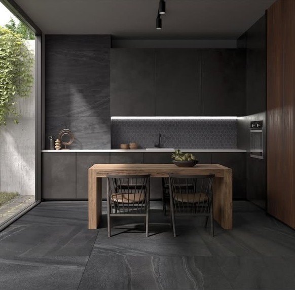 Docks Black Tile Collection Italy